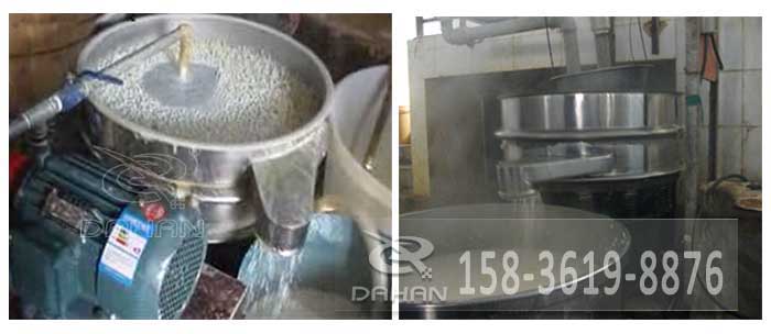 豆?jié){過濾振動篩案例展示 豆?jié){過濾振動篩案例展示