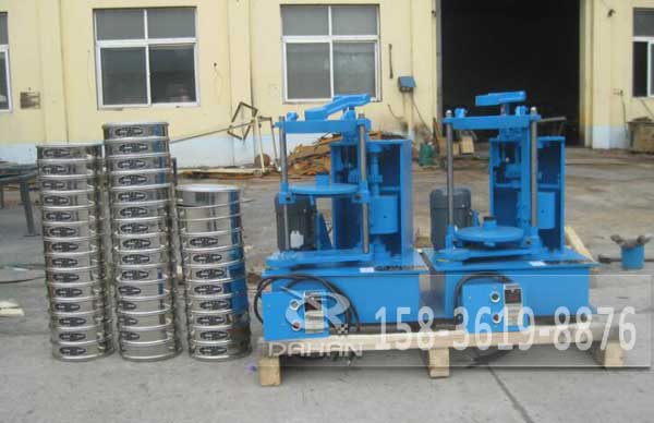 拍擊篩上的標準試驗篩 拍擊篩上的標準試驗篩