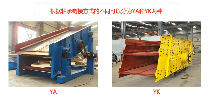 礦用振動(dòng)篩-圓振動(dòng)篩根據(jù)軸承鏈接方式的不同可以分為YA和YK兩種,型號(hào)不同,處理量也不一樣,應(yīng)用行業(yè)也不同,篩網(wǎng)方式可做成編織網(wǎng)、聚胺酯網(wǎng)、沖孔網(wǎng)、篦條網(wǎng)等。