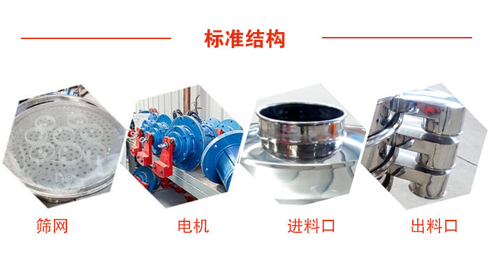 標(biāo)準(zhǔn)篩，篩網(wǎng)，電機(jī)，進(jìn)料口，出料口