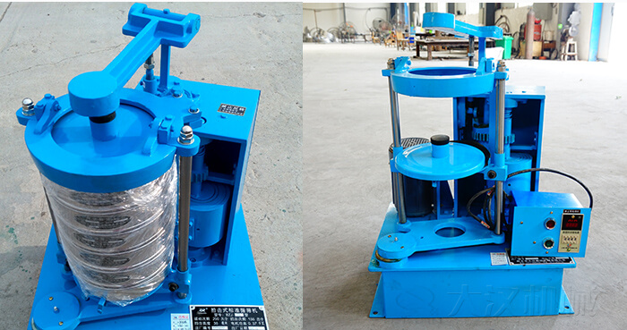 拍擊式標(biāo)準(zhǔn)篩有兩種不同的形式，一是拍擊式。