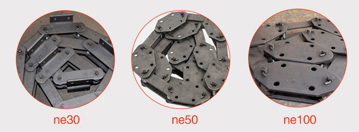 板鏈鏈條展示：ne30，ne50，ne100等