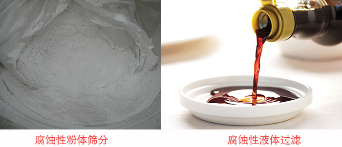 PP材質(zhì)塑料篩分機(jī)整機(jī)可篩分物料特性。